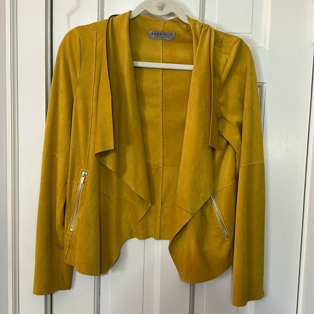 Petite Bagatelle Collection Yellow Cardigan— size small